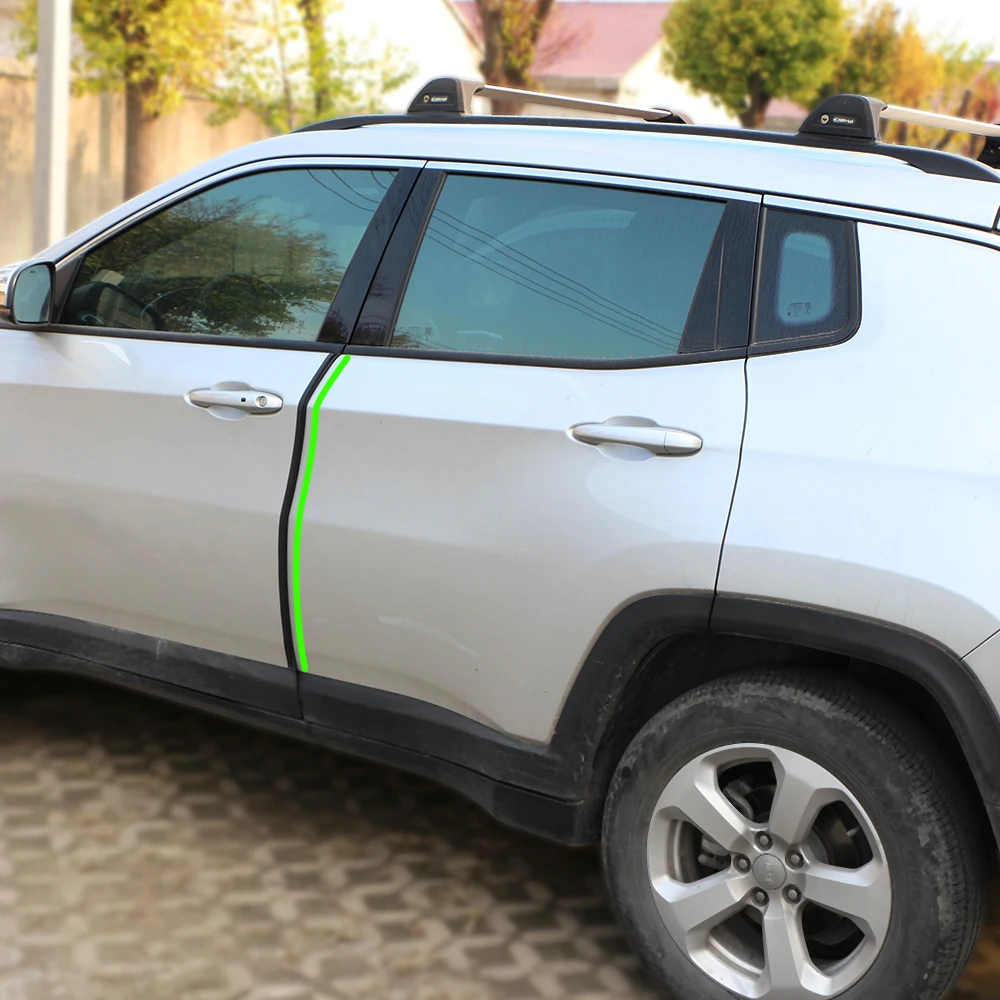 Двери автомобиля царапин защитная пленка защита края резиновые полоски для Ford