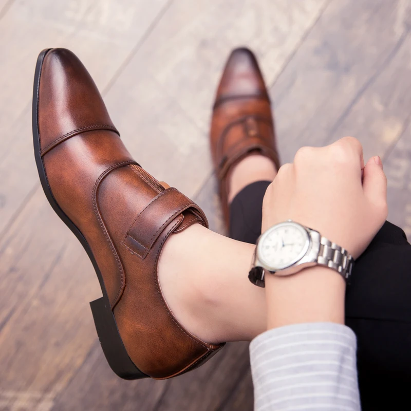 

Кроссовки мужские кожаные дышащие, мягкая прогулочная обувь, роскошные брендовые, L5