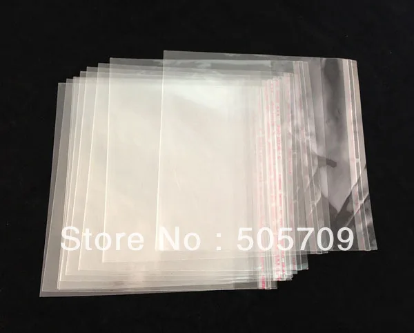 100 шт. прозрачный самоклеющийся уплотнение ленты из ОПП пластика 16 см #22598|bag charge|bag