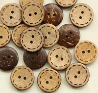 30pcslot natural coconuts sell buttons handmade button for craft accssories sewing kk 1136