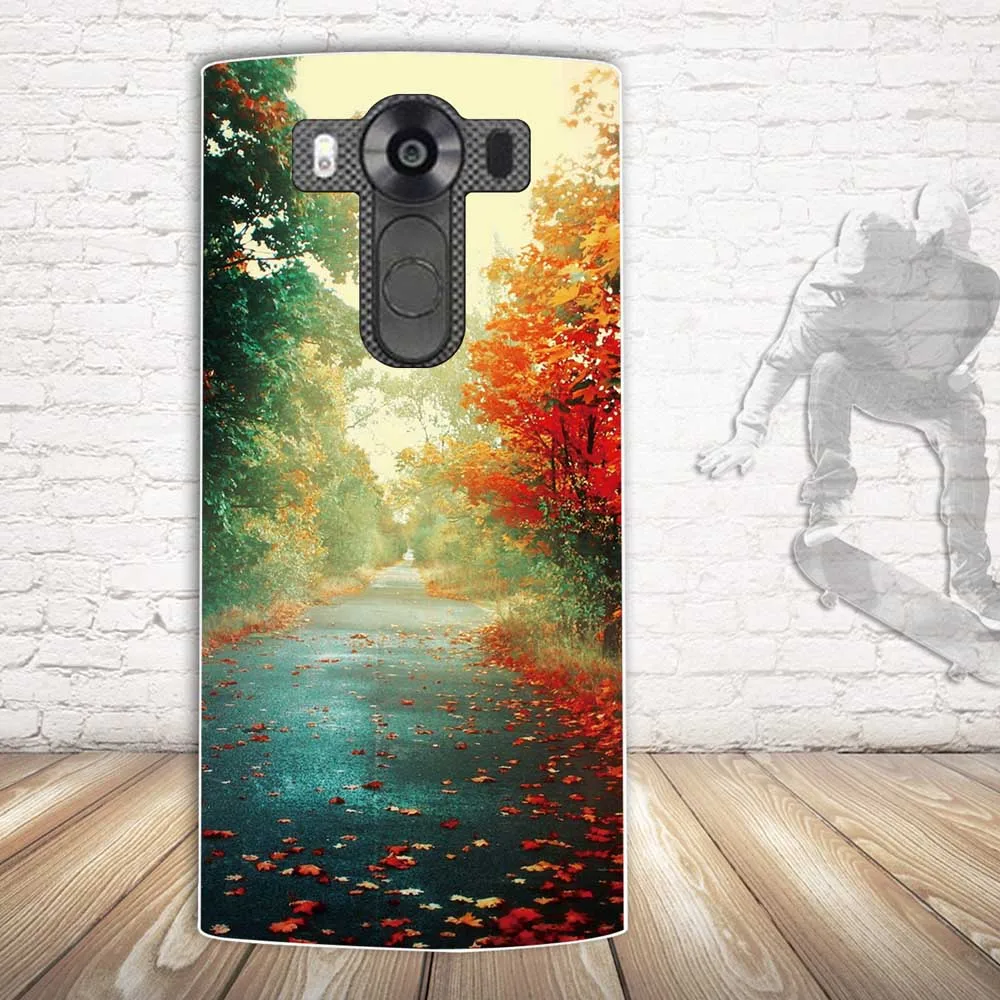 Новинка! Роскошный чехол-накладка с рисунком для LG V10 мобильный телефон