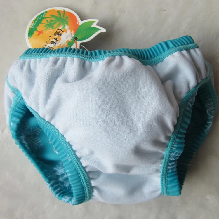 Дышащий Мальчиков Младенцев Пеленки Многоразовые Подгузники Купальники Дети