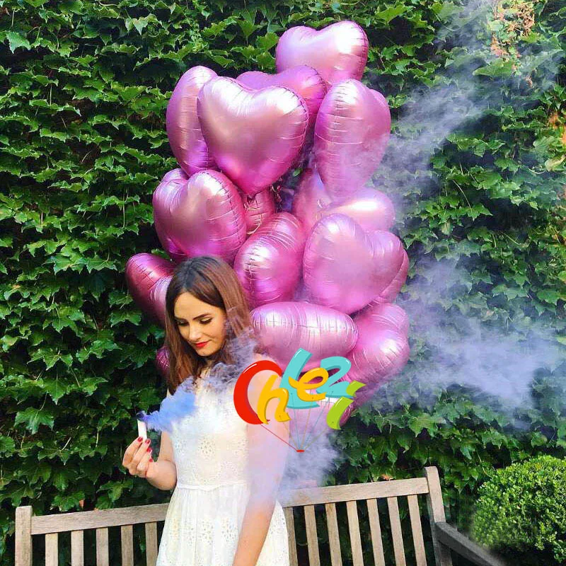 10Pcs/Lot Wedding Helium Balloon Pink Rose Gold Heart Foil Balloons Happy Birthday Party Decoration Anniversary Christmas Ballon | Дом и сад