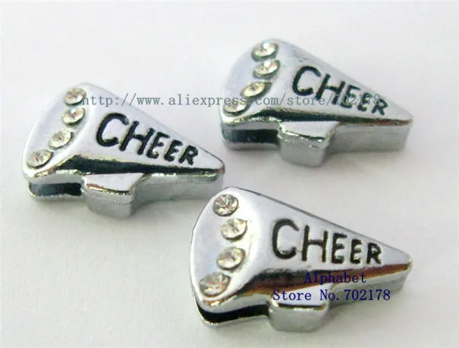 Шармы Cheer с рупором 8 мм скользящие шармы для самостоятельного изготовления