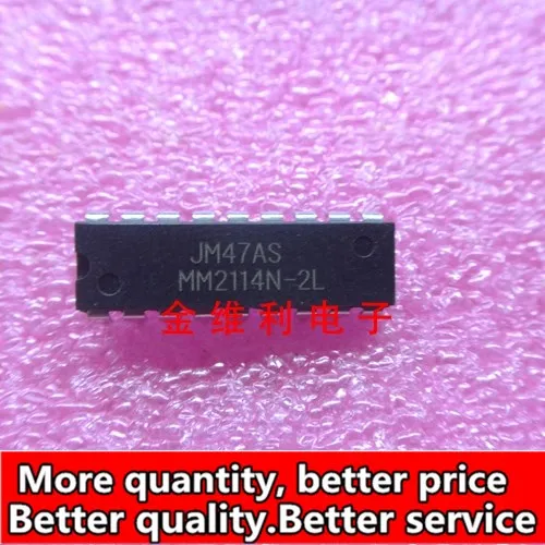 Бесплатная доставка 10 шт./лот MM2114 MM2114N MM2114N-2 MM2114N-L MM2114N-3 MM2114N-15 MM2114N-2L DIP18 Goodquality |