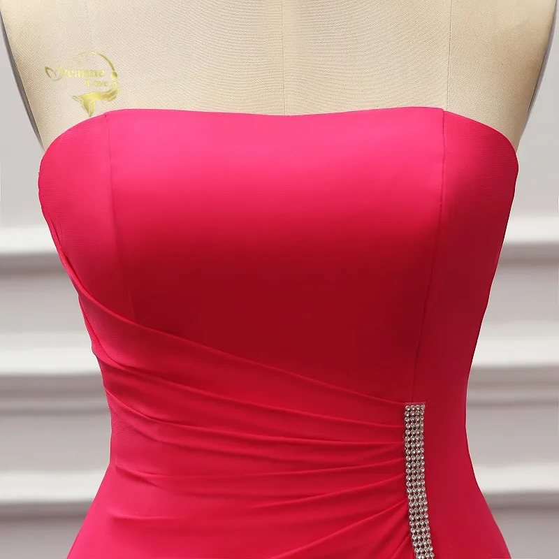 Модное Розовое Шифоновое платье подружки невесты, строгие вечерние платья, Vestidos De Fiesta De Noche Abiye Gece Elbisesi BR04