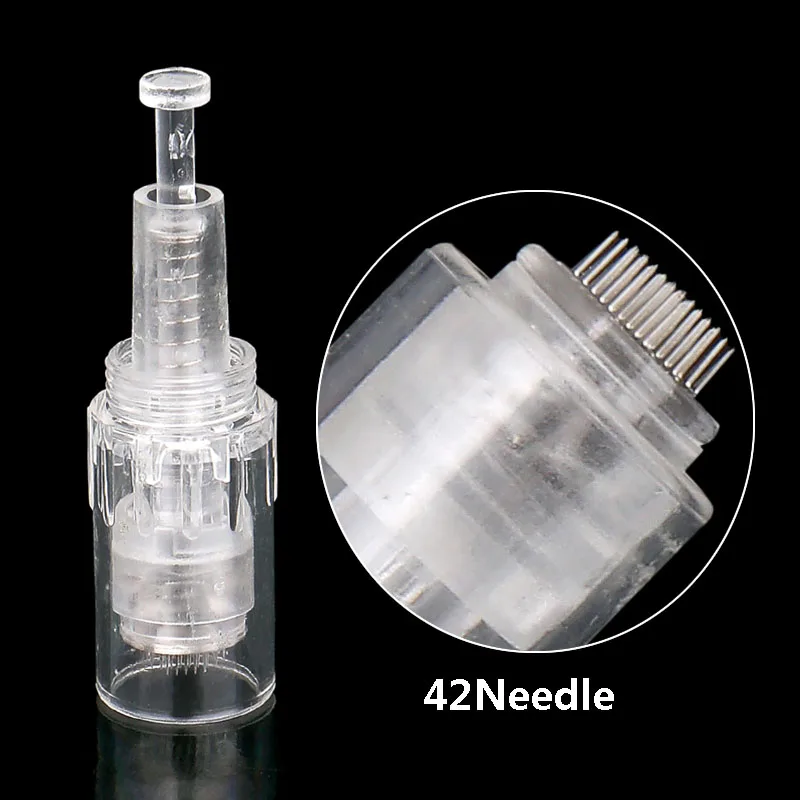 100 шт. одноразовые 9pin 12 pin 36 pin nano/3D Силиконовые иглы картридж с винтовой головкой для дермы ручка