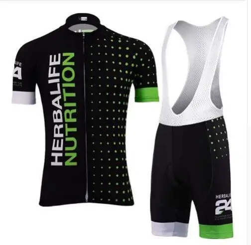 Новинка 2019 Мужская велосипедная команда Pro Велоспорт Herbalife Джерси дышащий