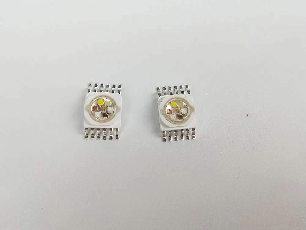 Светодиодные лампы высокой мощности RGB 3 в 1 RGBWA 5 UV 6 24 шт. | Лампы и освещение