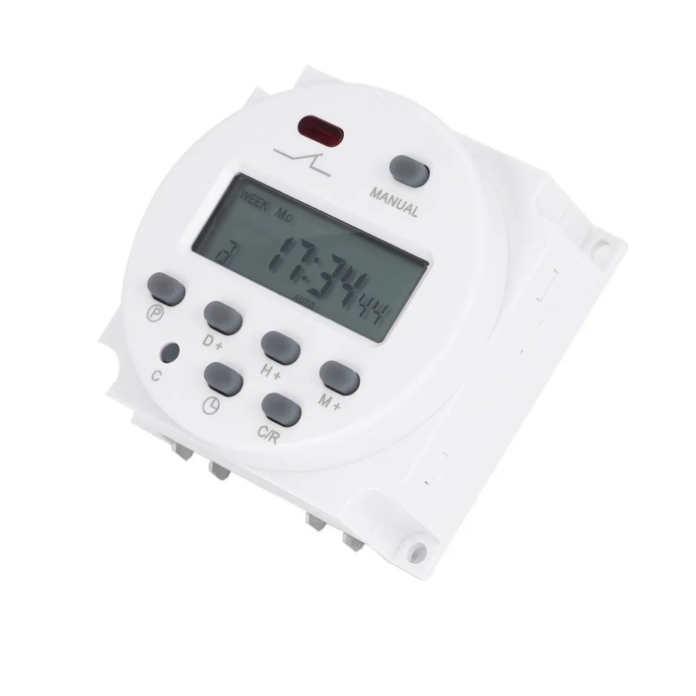 Новое поступление ЖК дисплей цифровой Мощность Программируемый Таймер