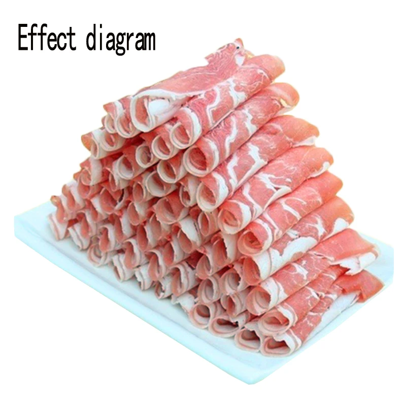 Автоматическая ломтерезка для ягненка коммерческая мяса рулонная машина