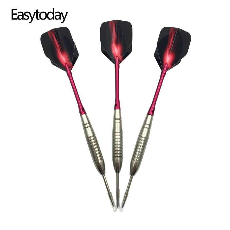 Easytoday 3 шт./компл. Стандартный стальной наконечник Дартс набор Профессиональный