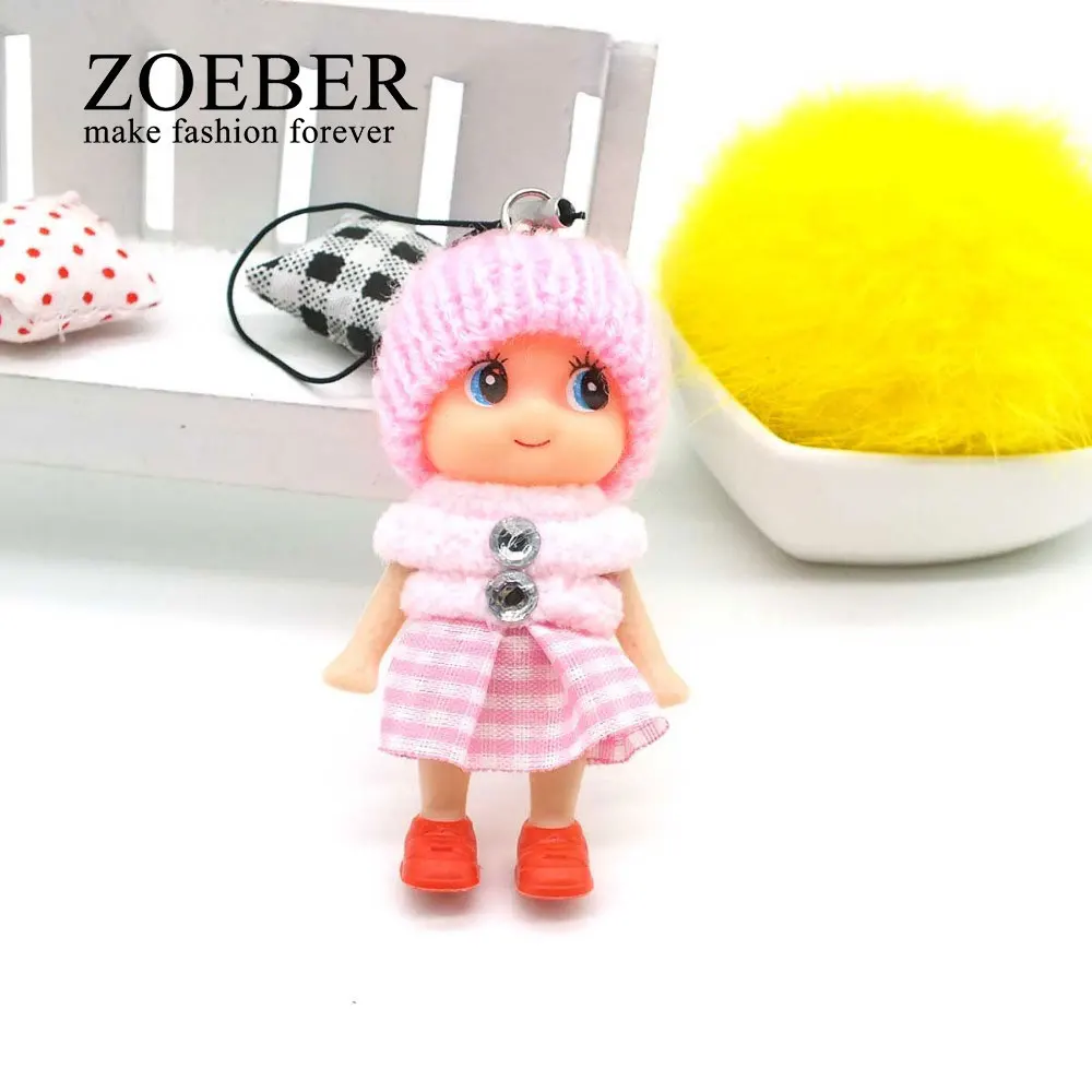 ZOEBER мультяшная Детская кукла брелок детская игрушка плюшевая держатель для