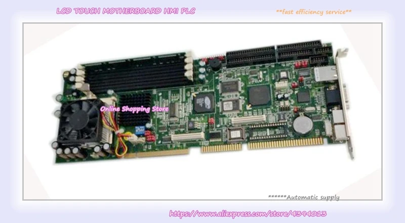 

IPC Motherboard MSC-376 616-000MSC3760 R1 M1 With CPU Memory Fan