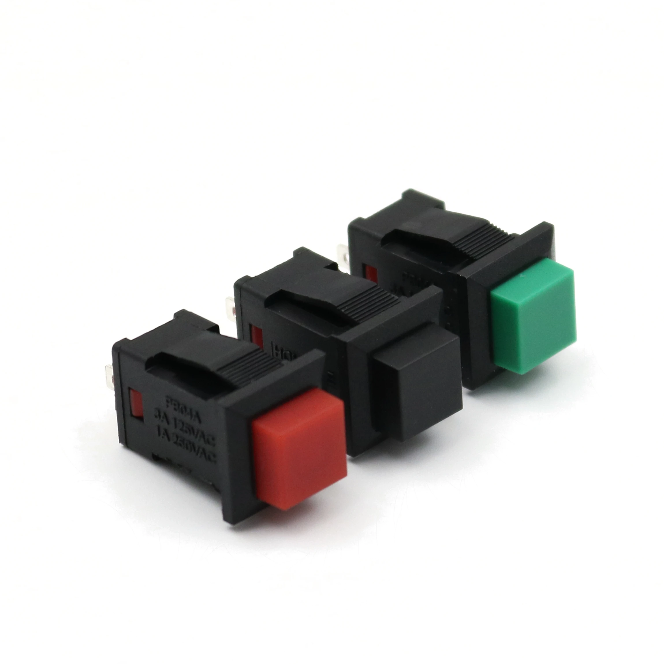5 шт. PB04 квадратный 14*14 мм 2Pin фиксация ВКЛ-ВЫКЛ SPST кнопочный переключатель нормально открытый