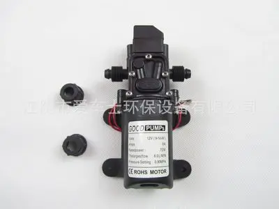 Мембранный Водяной насос высокого давления постоянного тока 12 В 130psi 6 л/мин
