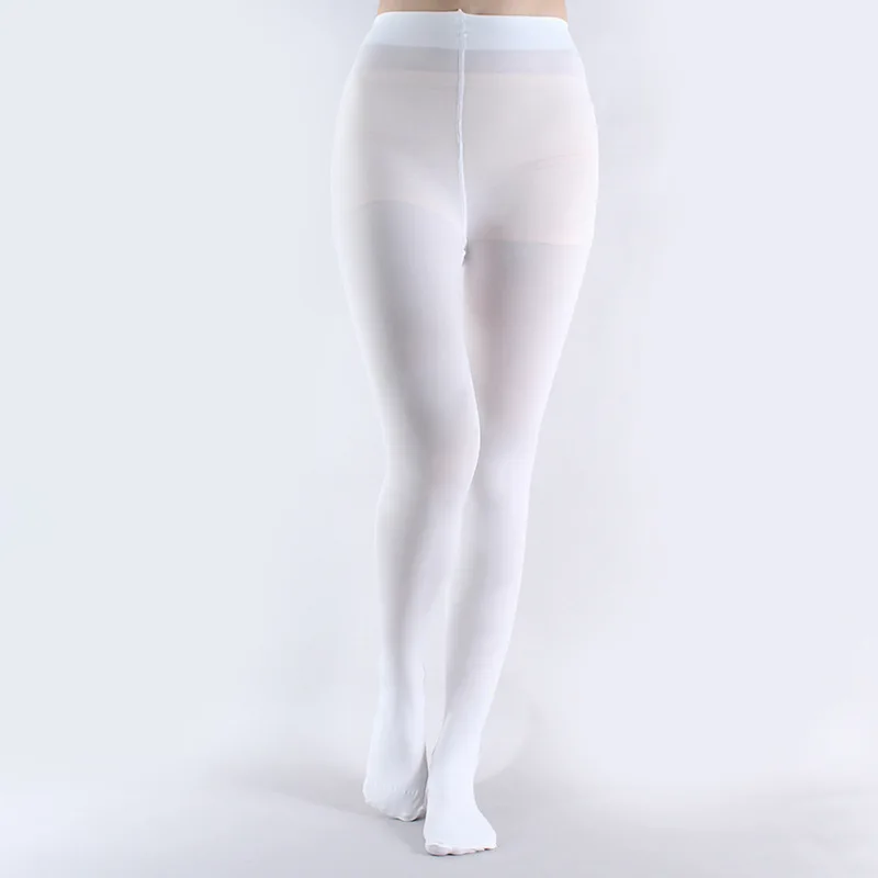 Autumn 2018 New Velvet Super High Elastic Black And White Solid Color Over The Knee Socks | Женская одежда