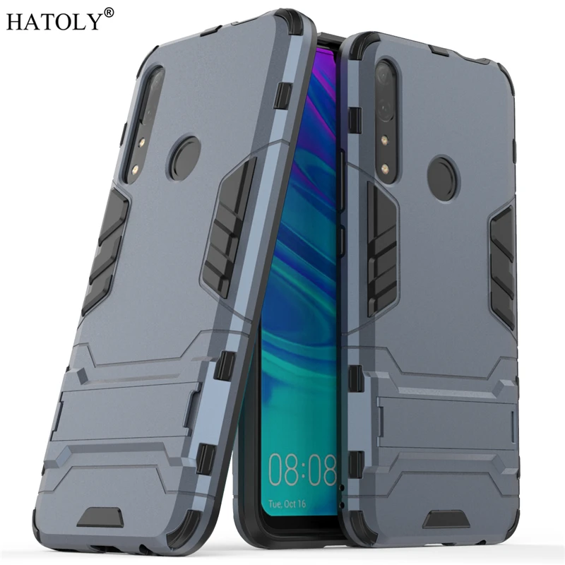Для Huawei Y9 Prime 2019 чехол с резиновой броней для роботов Жесткий Чехол задней панели