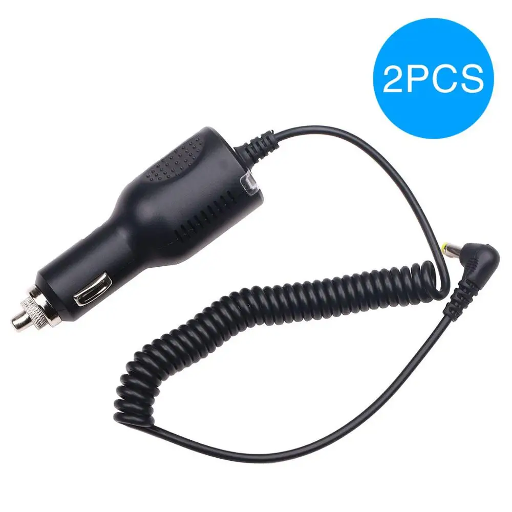 2pcs Car Charger 2 шт Baofeng UV-82 DC 7,4 V 3800mAh высокой Ёмкость Батарея для BaoFeng UV-82 UV-82HX UV-82HP иди и болтай Walkie Talkie двухстороннее радио BF-UV82 - Цвет: 2pcs Car Charger