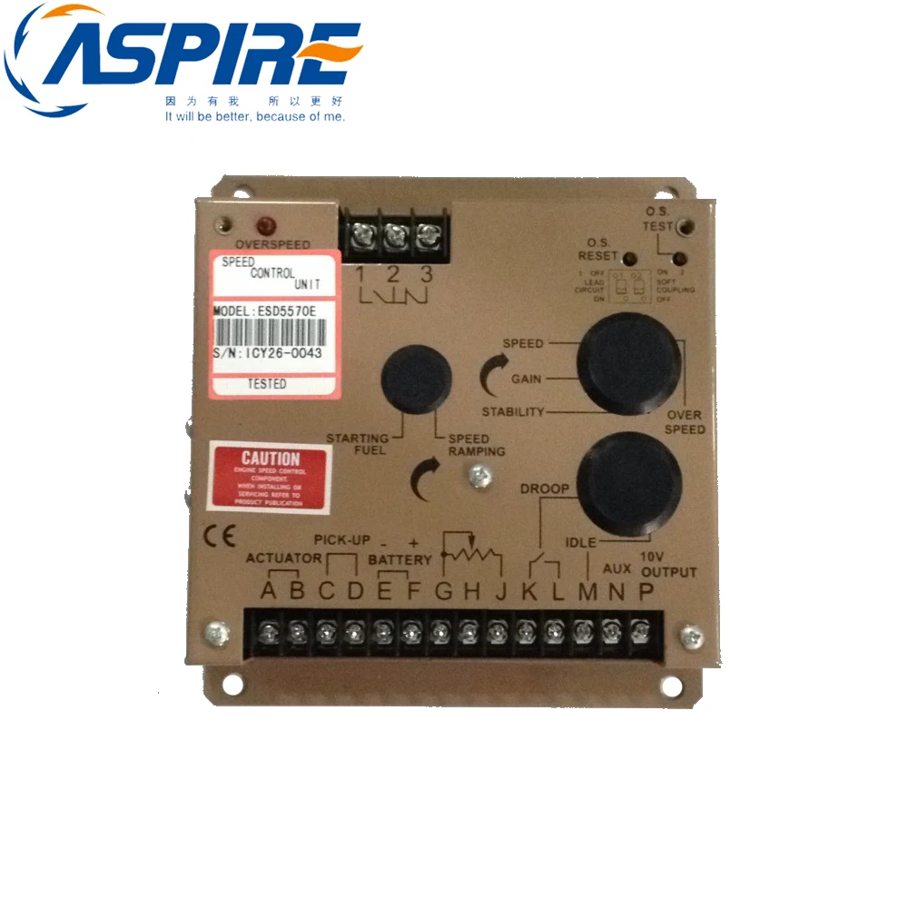 

Бесплатная доставка, регулятор скорости дизельного генератора ESD5570E ESD5570