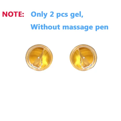 YAGEN, новинка, электрическая ручка для иглоукалывания, лазерная иглоукалывающая Магнитная терапия, массажная ручка, меридиан, энергетическая ручка, дропшиппинг - Цвет: only 2 pcs gel oil