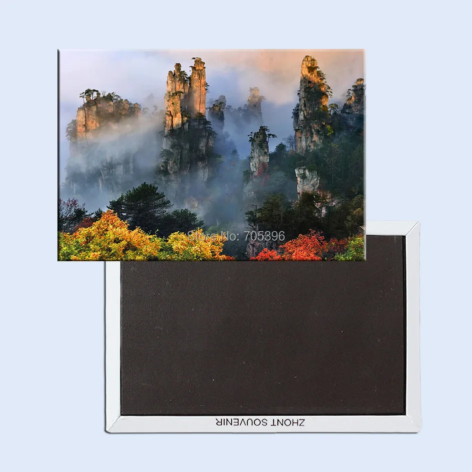 Сувенирные магниты в мире более $12 сувенирная фотография Хунань чжанцзяцзе