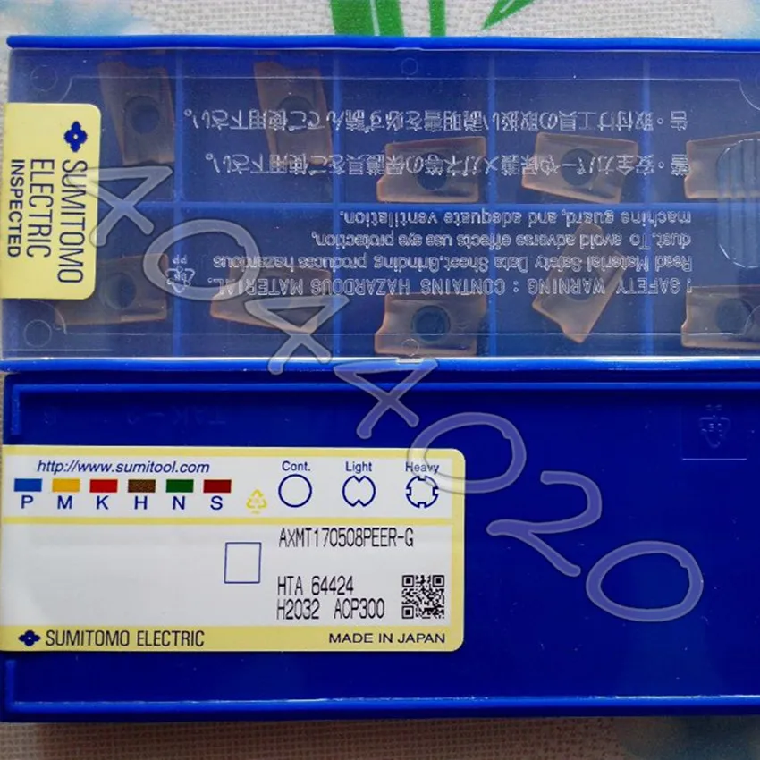 

AXMT170508PEER-G ACP300 10pcs/box Sumitomo New original Carbide blade