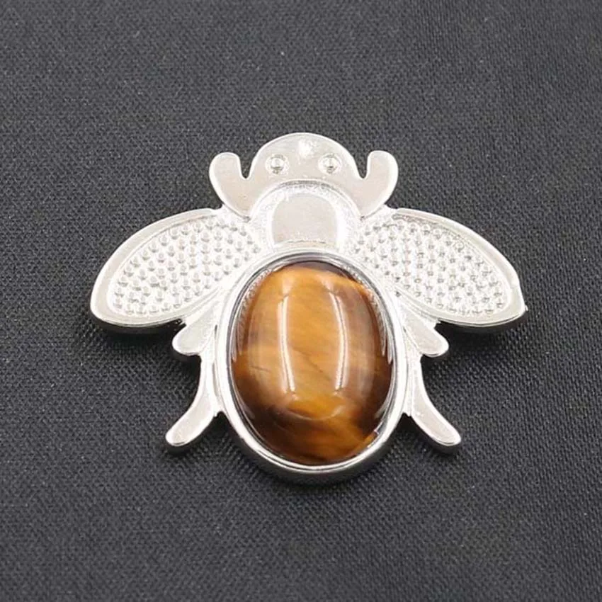 

YJXP популярная посеребренная подвеска в форме пчелы, Драгоценности животных