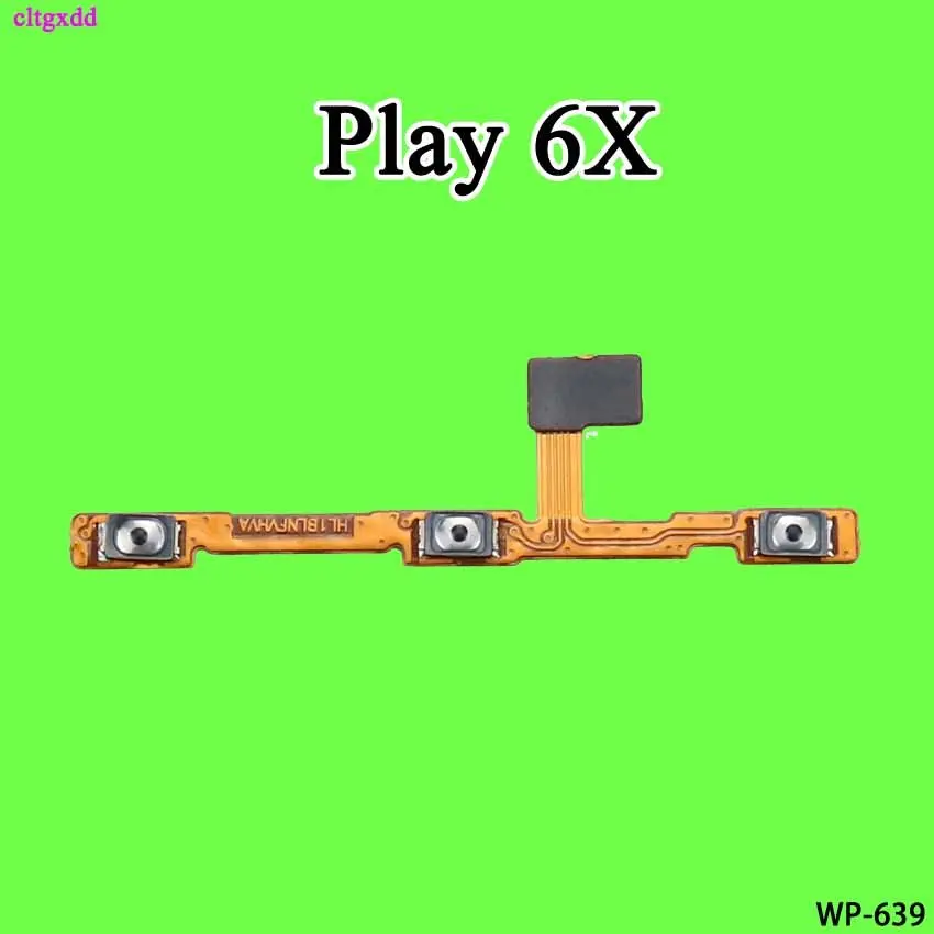 for Play 6X Cltgxdd для huawei Honor Play 5A 6 7 Play 5C 5X 6A 6X 7A 7C 7X кнопки включения/выключения питания и громкости гибкий кабель - Color: for Play 6X
