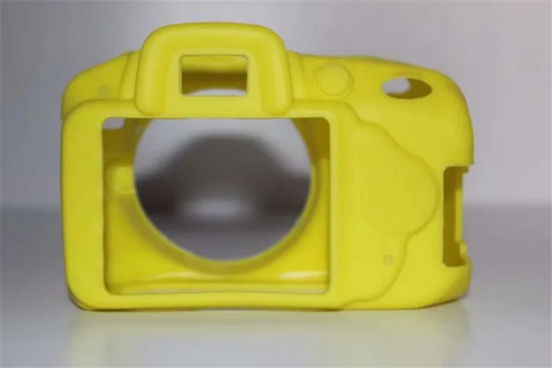 Мягкий силиконовый резиновый защитный корпус для камеры чехол сумка Nikon D3100 D3200