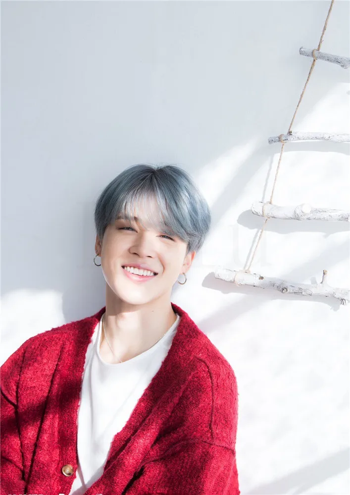 Kpop плакаты наклейки на стену koren популярная группа глянцевая бумага принты украшение дома яркий цвет - Цвет: Серебристый