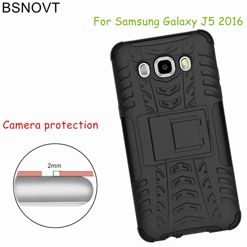 BSNOVT для Samsung Galaxy J5 2016 Чехол Мягкий ТПУ + жесткий пластиковый чехол j5 j510 &lt |