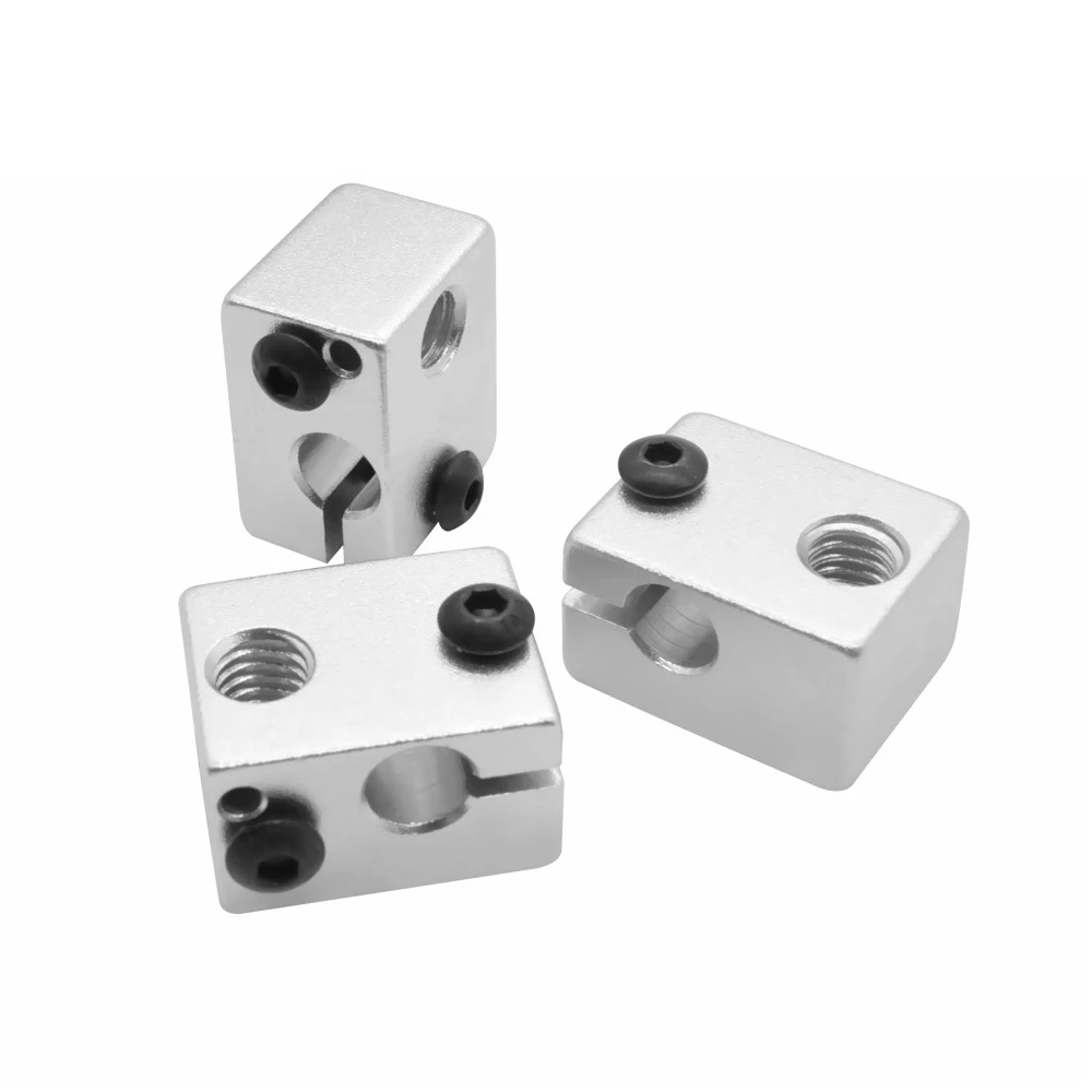 Алюминиевый Термоблок V6 для V5 J head Extruder HotEnd запчасти 3D принтеров нагреватель