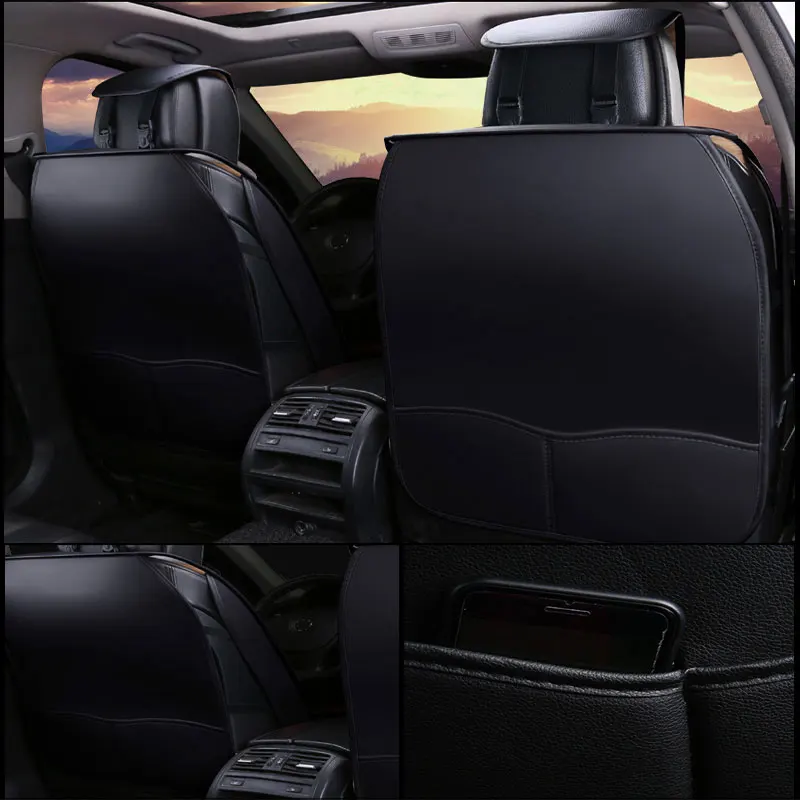 Универсальные кожаные автомобильные чехлы для сидений ford EDGE endeavor escort mk1 mk4 mk6 everest