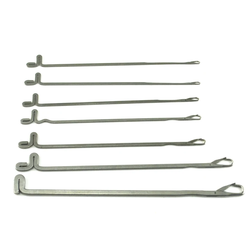 Набор из нержавеющей стали 5 (7 размеров/набор) вязаные крючком шарики иглы ручные