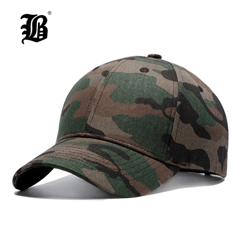 

[FLB] Quality Hip Hop Hats Spring Summer Men Women Baseball Cap Camouflage Snapback Bone High-Grade Cotton Sunscreen Caps