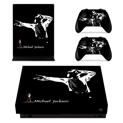 YSX1X1716 Grand Theft Auto V GTA 5 лицевой панели кожи консоли и наклейка на контроллер для Xbox One X консоли+ кожаная наклейка на контроллер - Цвет: YSX1X1716