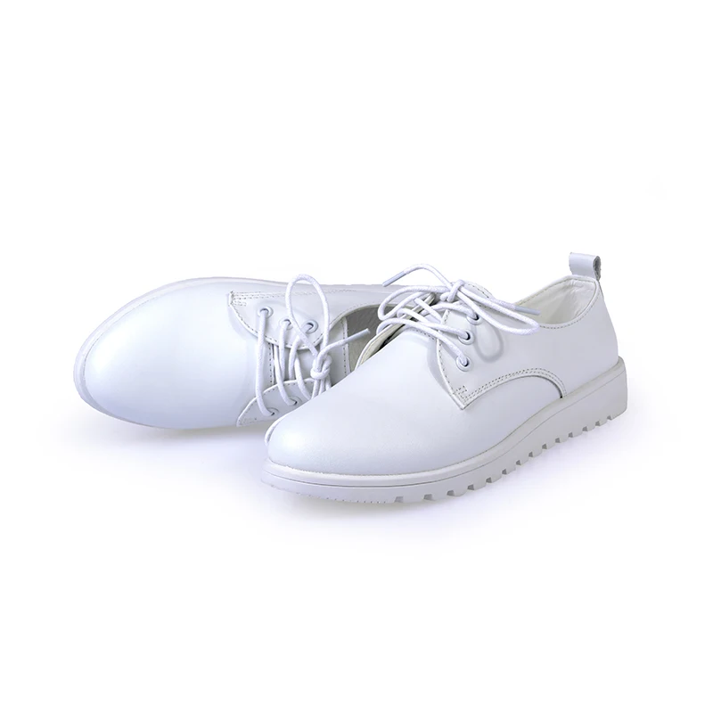 Мода 2017 г. женская обувь Повседневные Мокасины Лоферы Женская Натуральная кожа