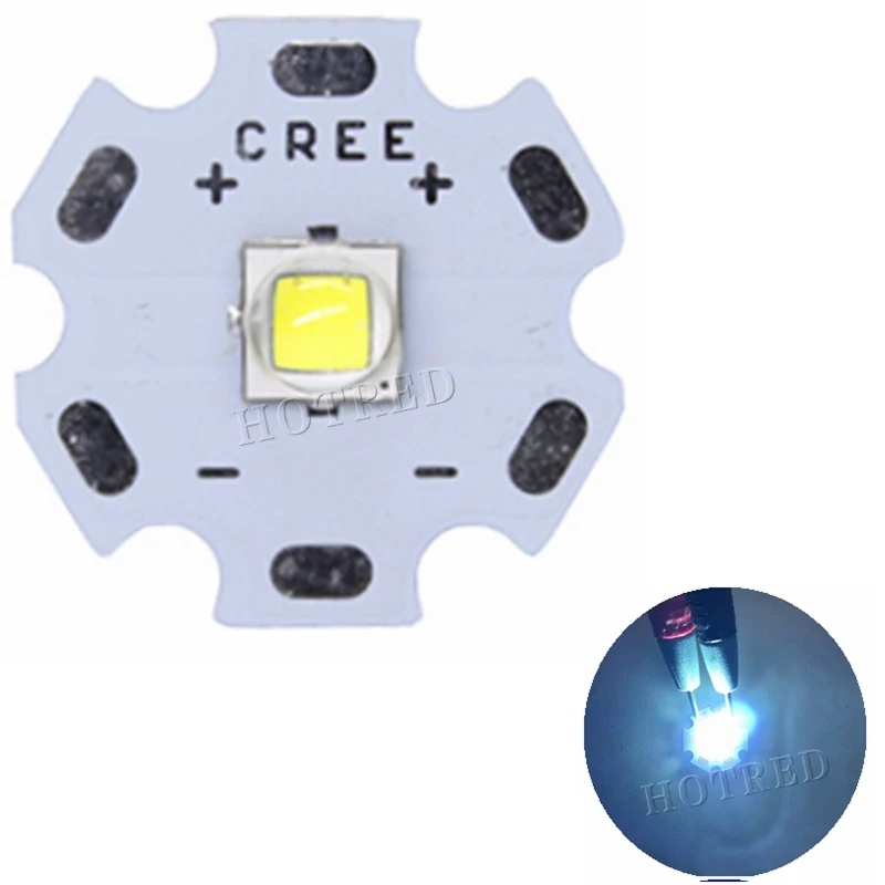 10 шт. светодиод CREE XM L2 XML2 LED T6 U2 Вт белый нейтральный светодиодный теплый