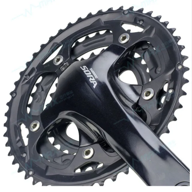 SHIMANO Солнечный FC-3503 170mm 50/39/30 9-скоростное шоссе/складной велосипед полые одноосевой Сжатия доска совершенно аппарат не Привязанный к оператору сотовой связи b