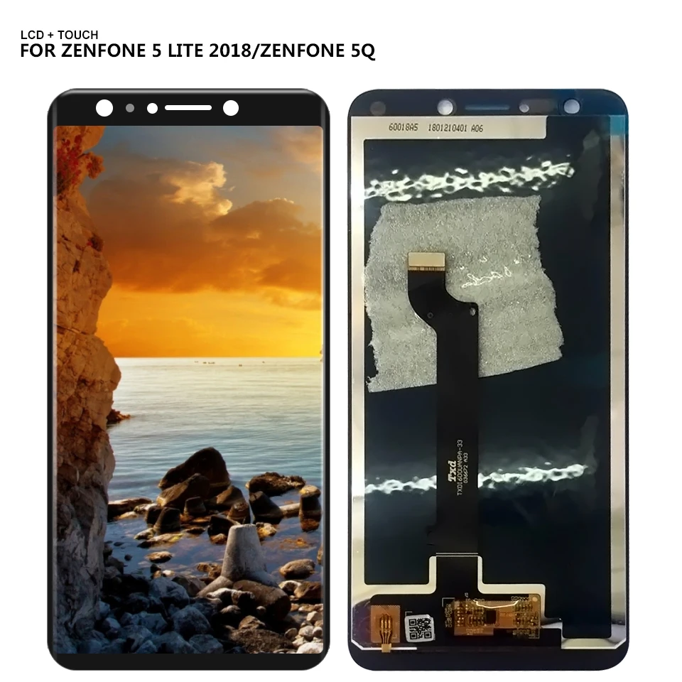 ЖК дисплей для Asus ZenFone 5 Lite 2018 ZC600KL X017DA S630 SDM630 сенсорный экран дигитайзер сенсорное