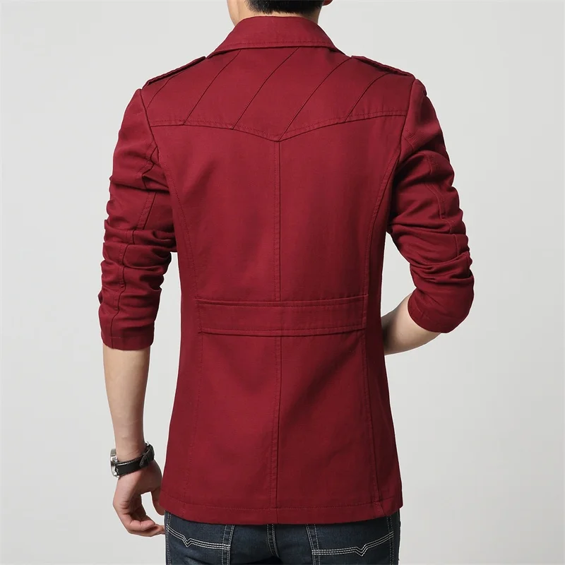 2018 модные Костюмы куртка Для мужчин Повседневное Slim Fit S пальто Толстые Куртки и