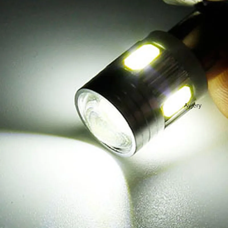 Грузовик 24V 4 30 шт. T10 194 168 W5W светодиодный светильник лампы 5630 5730 6 SMD линзы Белый