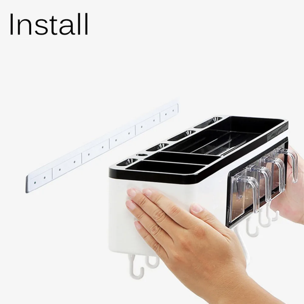 Многофункциональная кухонная коробка для приправ настенная полка хранения