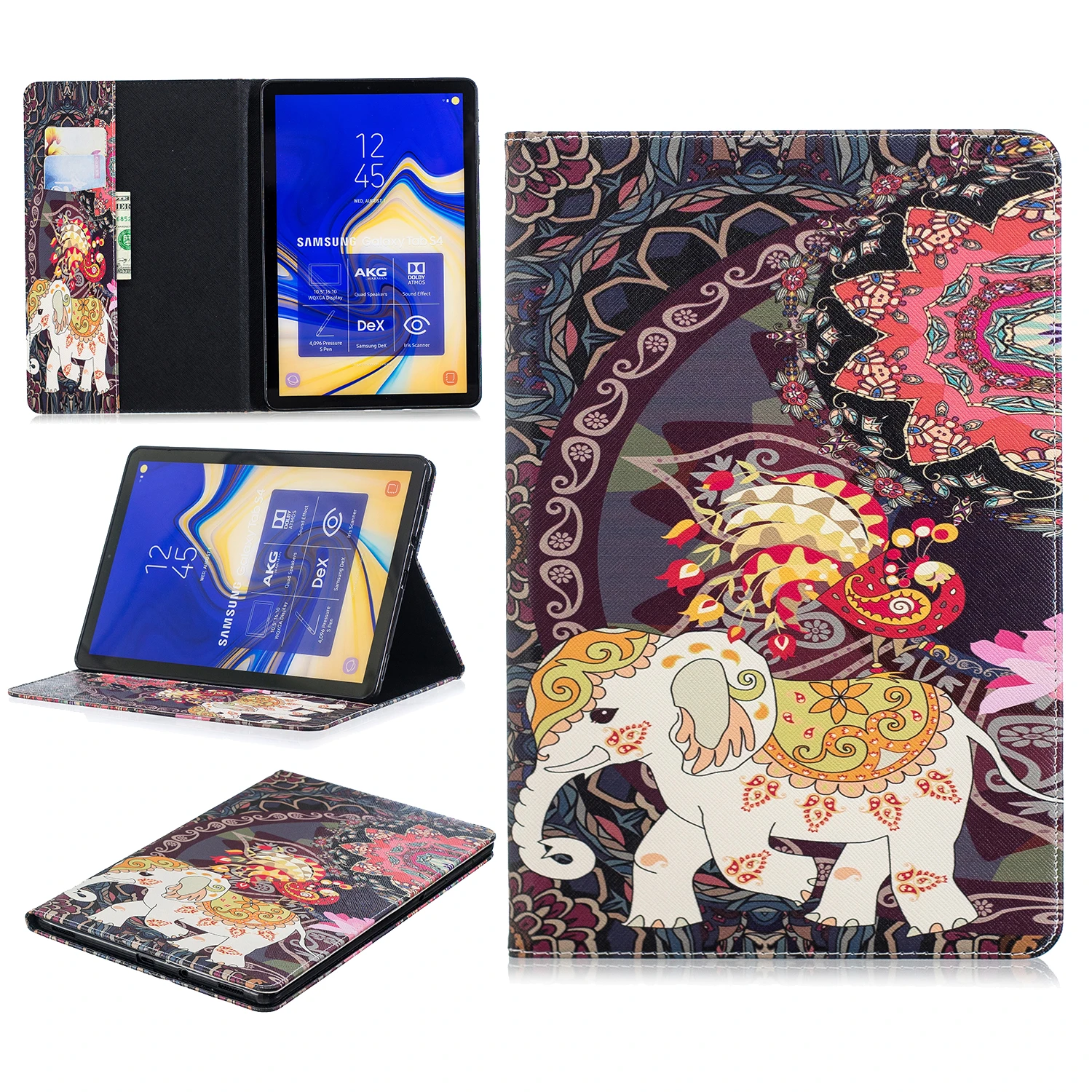 SM T835 BFSY FQDX Застенчивый чехол с шелковым принтом медведя для samsung Galaxy Tab S4 10,5 T835 SM-T830 samsung Tab S4 T830 10,5 дюймов чехол для планшета+ подарки - Цвет: SM T835 BFSY FQDX