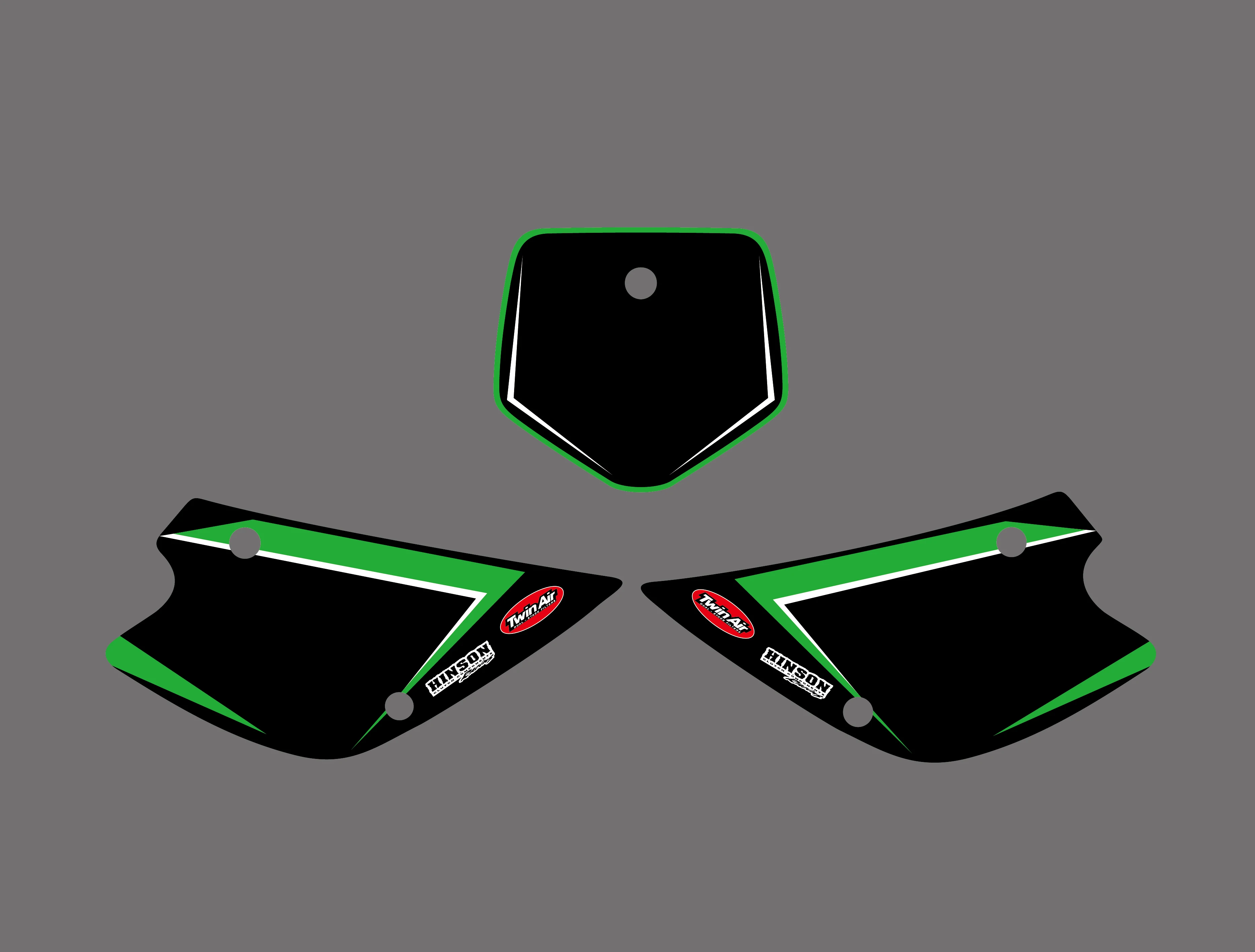 NICECNC 0473 GRAPHICS &amp BACKGROUNDS DECALS Sticker For Kawasaki KX80 KX 80 1994 1995 1996 1997 | Автомобили и мотоциклы