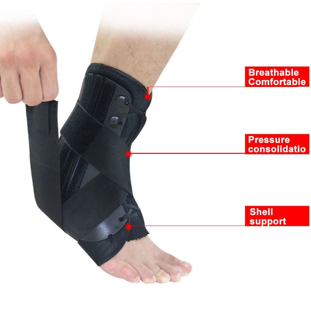 Фиксатор для голеностопного сустава бега Achilles Tendon регулируемая спортивная