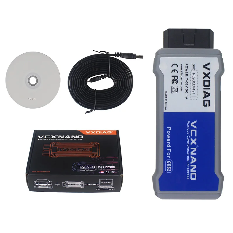 VXDIAG с USB/WIFI для GM/OPEL VCX NANO несколько GDS2 и TIS2WEB Диагностика/программатор в