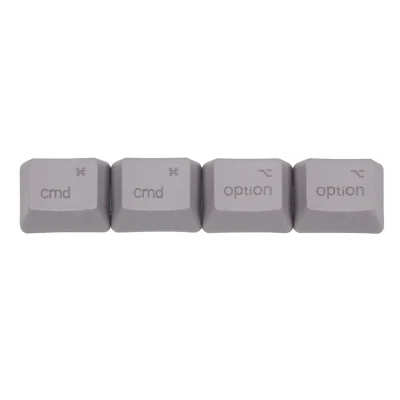 Keycaps OEM 6 4 шт./лот Высокое качество ключ крышка s для MAC Commond вариант PBT Материал DSA MAC ключ крышка OEM Profil красный белый серый черный цвет - Цвет: Keycaps OEM 6