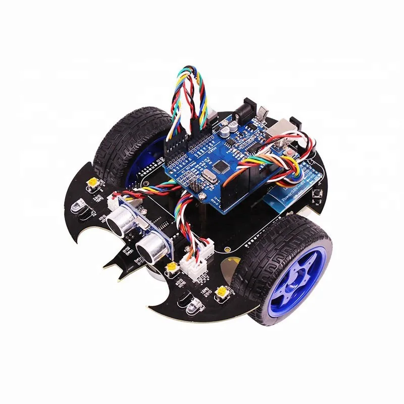 2018 DIY обучающие игрушки без платы контроллера умный автомобильный комплект Arduino